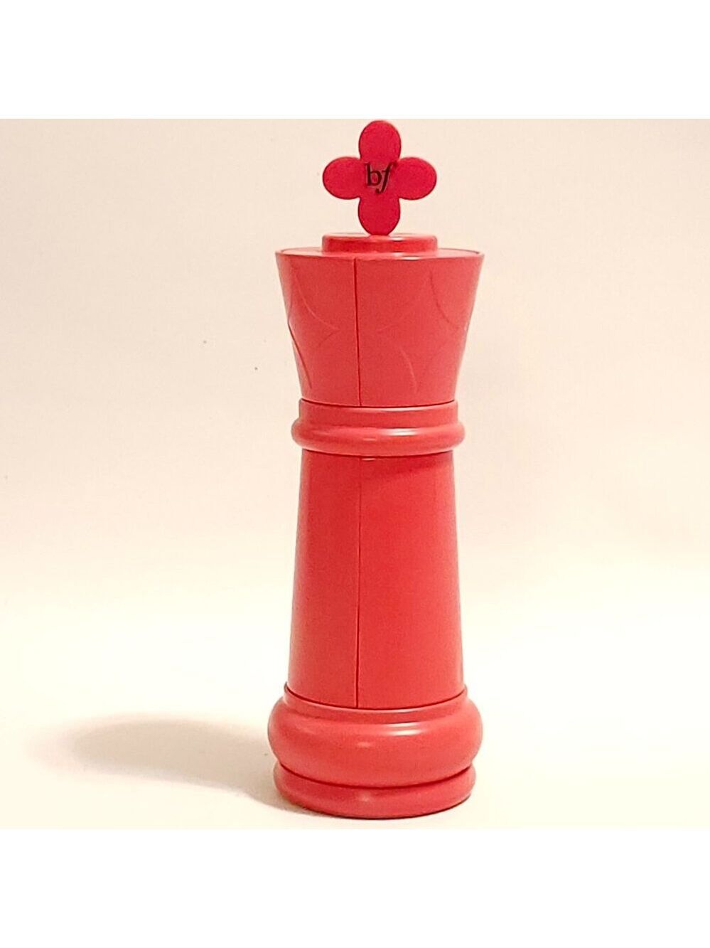 BENEFIT Cosmetics Chess Piece Tin Metal Storage Tin EMPTY